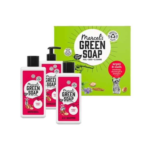 Marcel's Green Soap - Giftbox Argan & Oudh